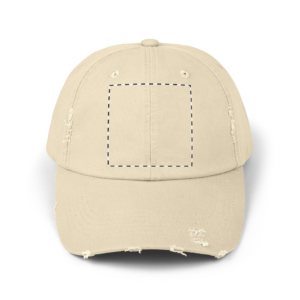 Classic Low-Profile Distressed Cap – Printed
