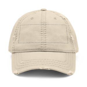 Reinforced Distressed Hat – Embroidered