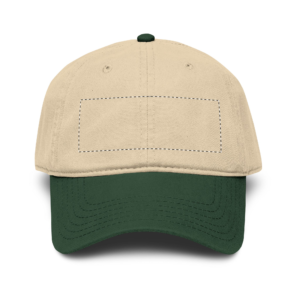 Vintage Garment-Washed Baseball Cap – Embroidered