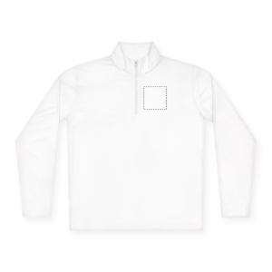 Modern Quarter-Zip Pullover – Printed