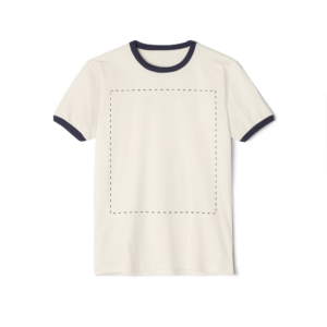 Classic Cotton Ringer Tee – Printed