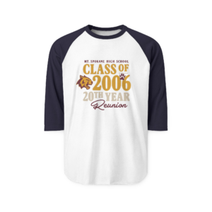 20th Reunion Raglan Shirt