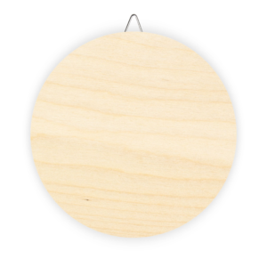 Round Birch Hanging Wood Sign (Multi-Size)