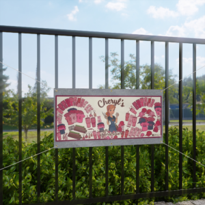 Outdoor Matte Banner (48" x 24") | C.C. Shenanigans