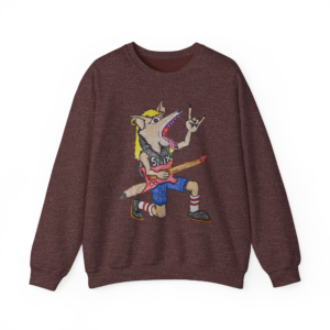 Rockin' Wolf Crewneck Sweatshirt