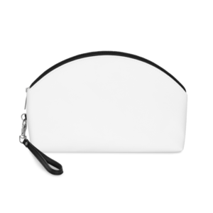 Personalized Cosmetic Pouch with Wristlet  – Printed