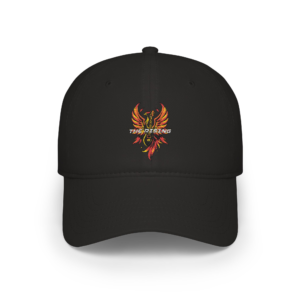 ✧ The Rising ✧ Low-Profile Embroidered Baseball Cap