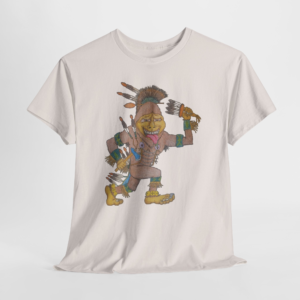 Vintage Cartoon Bigfoot Warrior T-Shirt